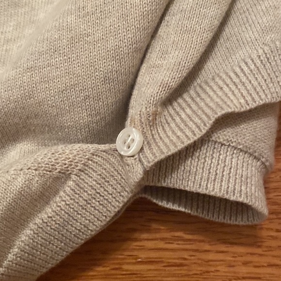 VETTA | Capsule Sand Classic Wrap Sweater - Picture 7 of 10